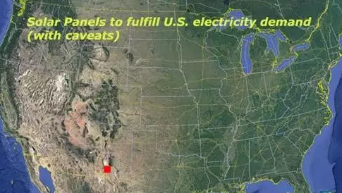 馬斯克想建超級太陽能電站，解決美國的全部用電！