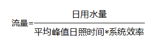 光伏揚水系統(tǒng)典型設(shè)計