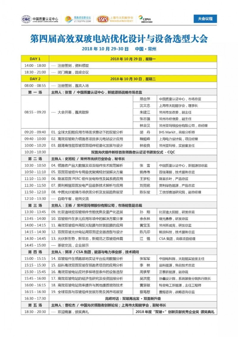 震驚！亞瑪頓、隆基、晶科、天合、英利、瑞元鼎泰、正泰、協(xié)鑫、比亞迪、錦州陽光等TOP15雙玻組件廠月底齊聚龍城！